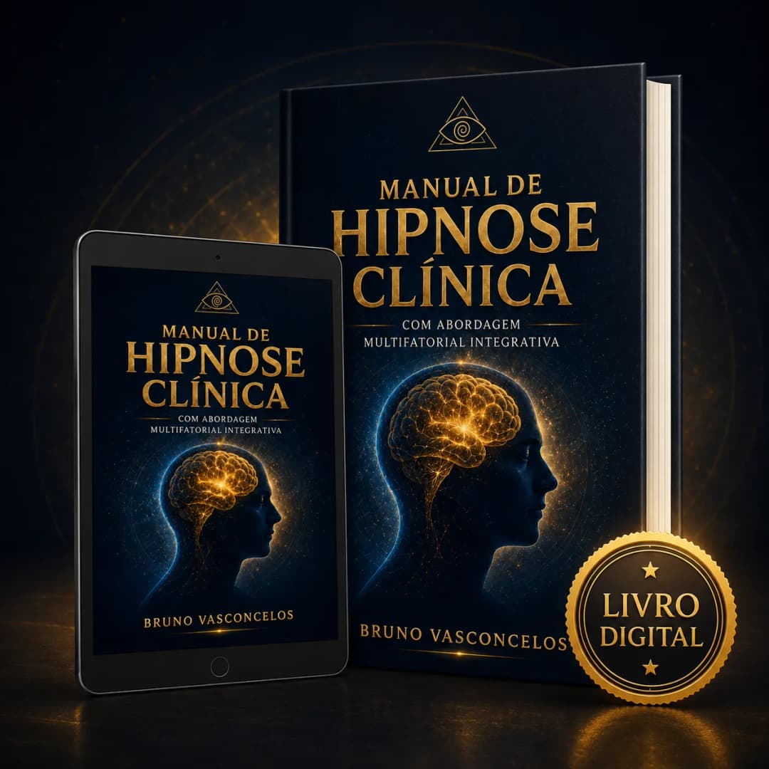 Capa do Manual de Hipnose Clínica com Abordagem Multifatorial Integrativa