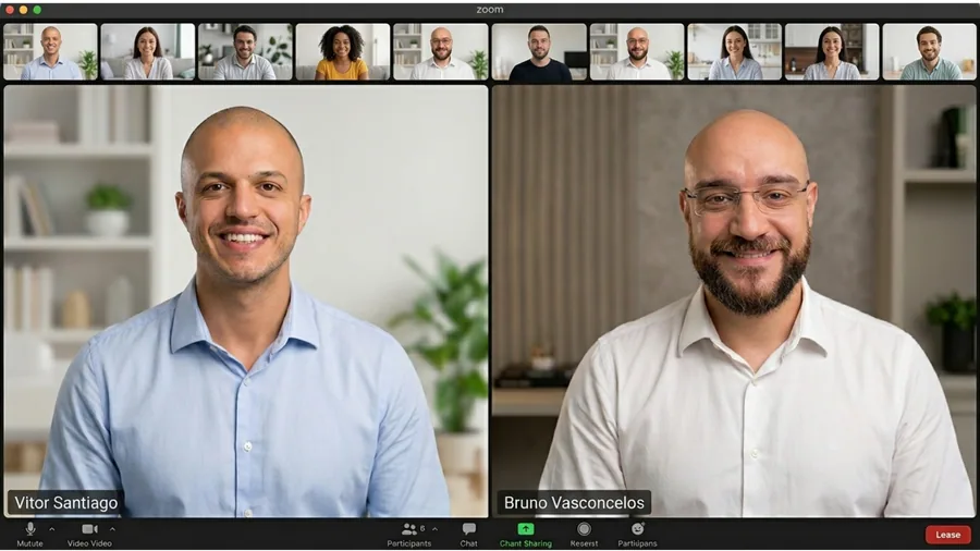 Encontro online da Comunidade OCM — Victor Santhiago e Bruno Vasconcelos em aula ao vivo